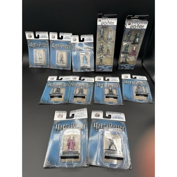 19 New Nano Metalfigs Lot – 100% Die-Cast Harry Potter Figures – NIP - Picture 1 of 11